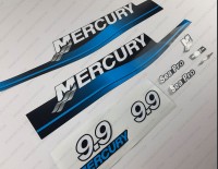 Mercury 9.9HP Two Stroke SeaPro 1999-2006 Outboard Decal Kit